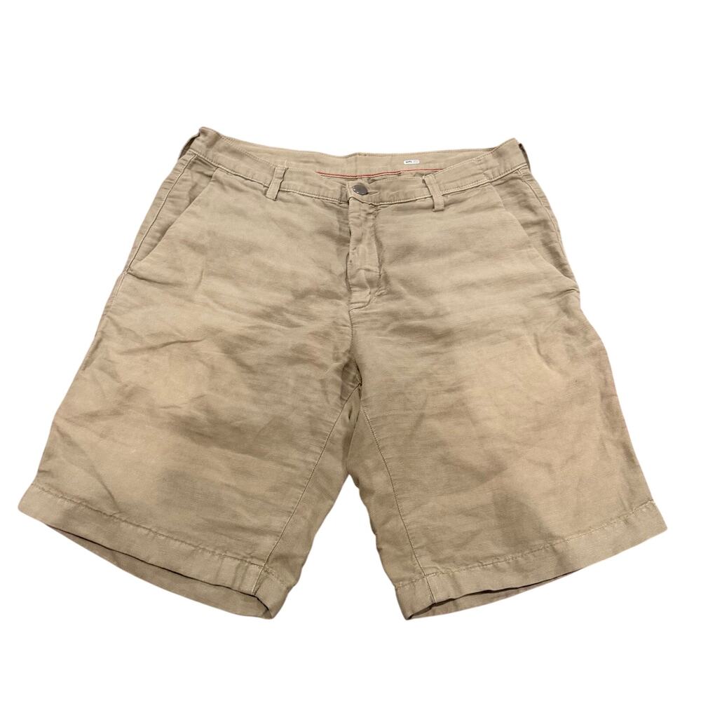 Massimo Dutti Linen Shorts Size EU 48 US 36